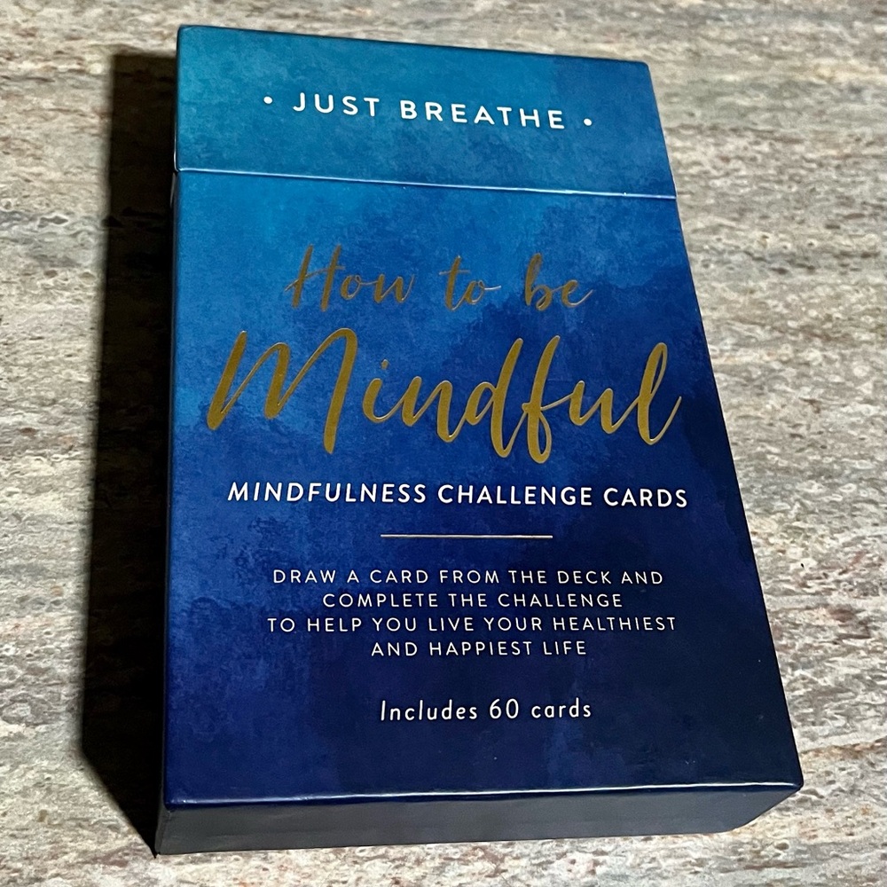NIB Eccolo How to be mindful 60-deck cards